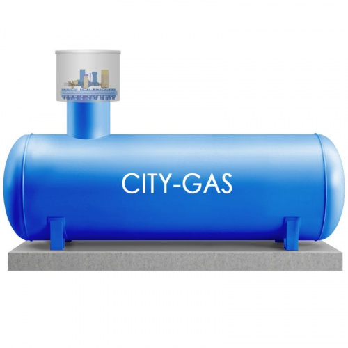 Газгольдер City Gas объемом 6400 л Росстандарт-1
